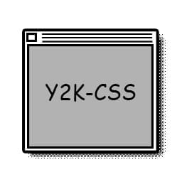 Screenshot of Y2K CSS